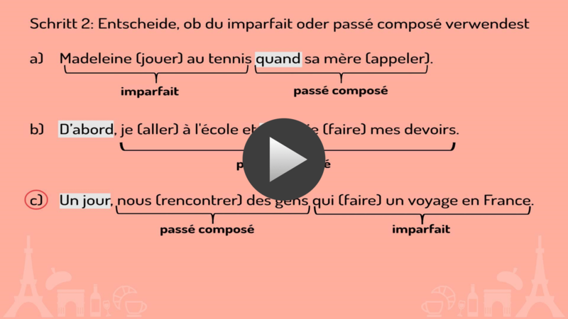imparfait-und-passé-composé-verwenden-französisch
