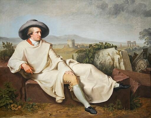 Goethe in der Roman Campagna