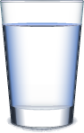 Wasser im Glas