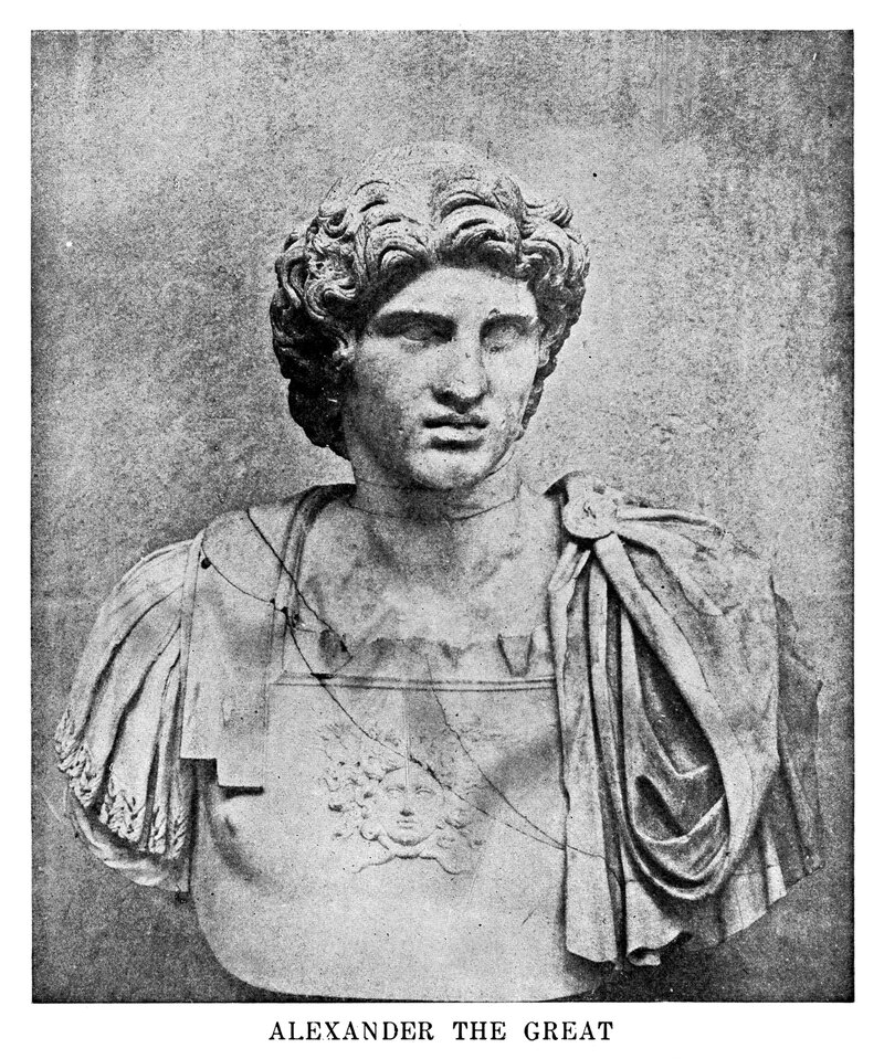Büste von Alexander der Große