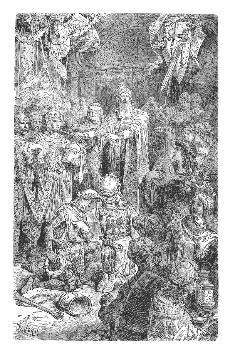 Friedrich Barbossa zum Beitritt zum dritten Kreuzzug