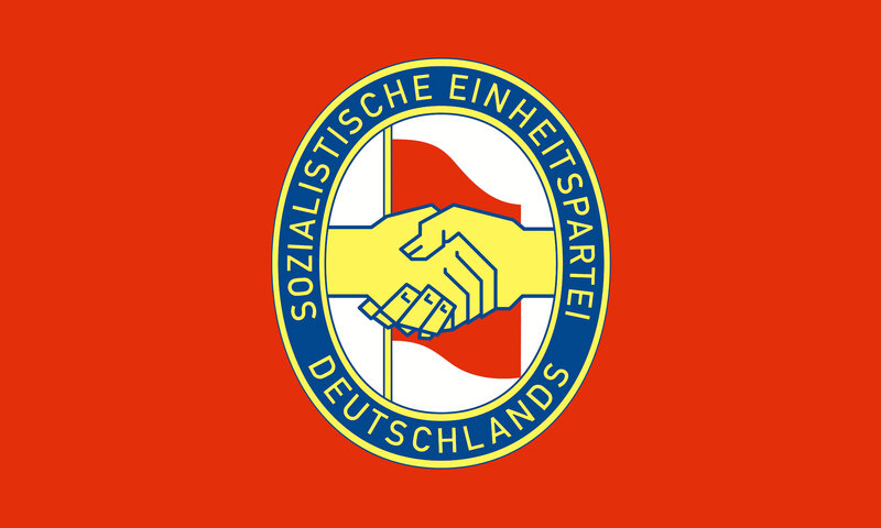 Flagge der SED