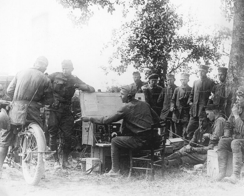 Soldaten im ersten Weltkrieg
