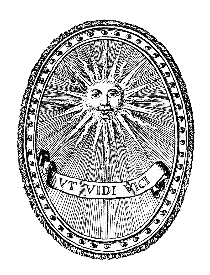 Symbol Sonnenkönig
